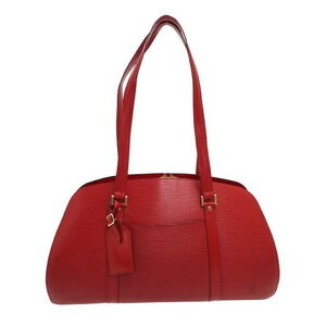 Louis Vuitton Epi Solferino Shoulder Bag Red